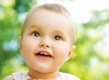 Little Baby Girl Portrait Royalty Free Stock Photo