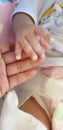 little baby hand Royalty Free Stock Photo