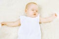 Little baby sweet sleep Royalty Free Stock Photo