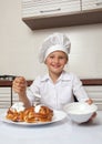 Little baker Royalty Free Stock Photo