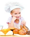 Little baker Royalty Free Stock Photo