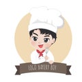 Logo chef boy bakery sweet coco.