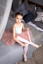 Little ballerina Royalty Free Stock Photo