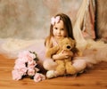 Little ballerina beauty Royalty Free Stock Photo