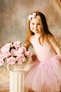 Little ballerina beauty Royalty Free Stock Photo