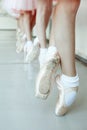 Little ballerina feet Royalty Free Stock Photo