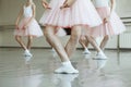 Little ballerina`s feet Royalty Free Stock Photo
