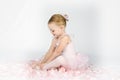 A Little Ballerina Warms Up