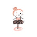 Little Ballet Girl cartoon