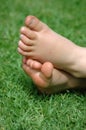 Little bare feet Royalty Free Stock Photo