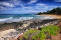 Little beach of Makena beach State park, Royalty Free Stock Photo