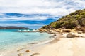 Little Beaches of Porto Giunco Royalty Free Stock Photo