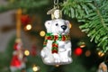 Little Bear on Christmas Tree