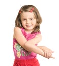Little beautiful girl Royalty Free Stock Photo