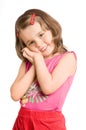 Little beautiful girl Royalty Free Stock Photo