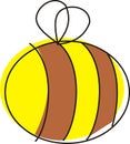 Little Bee Illustration