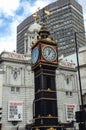 Little Ben in London city, England, UK Royalty Free Stock Photo