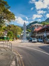 Little Big Ben in Victoria, Mahe, Seychelles Royalty Free Stock Photo