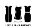 little black dresses