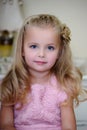 Little blonde girl Royalty Free Stock Photo