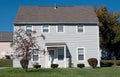 Little Blue House Royalty Free Stock Photo