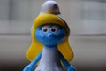 Little Blue Smurfs, Miss Smurf Royalty Free Stock Photo