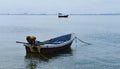 Little boat sea fishing transports