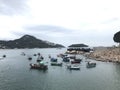 Little boats in the bay, Stanley, HK Island