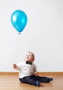 Little boy with baloon