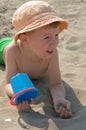 Little boy on the beach