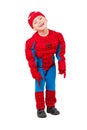 Little boy in carnival costume Royalty Free Stock Photo