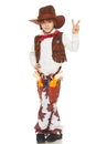 Little boy cowboy Royalty Free Stock Photo