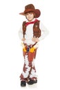 Little boy cowboy Royalty Free Stock Photo