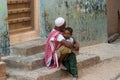 Father and son in Yemen