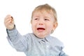 Little boy crying Royalty Free Stock Photo