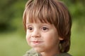Little boy with funny face Royalty Free Stock Photo