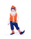 Little boy in leprechaun fancy-dress Royalty Free Stock Photo