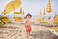 Little boy on the beach