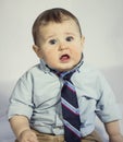 Little boy portrait Retro style Royalty Free Stock Photo