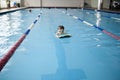Little boy swimmer Royalty Free Stock Photo