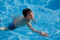 Little Boy Swimming