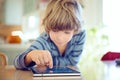Children using digital techology