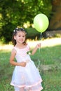 Little bridesmaid Royalty Free Stock Photo