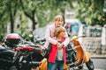 Little brother and sister spending time together Royalty Free Stock Photo