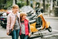 Little brother and sister spending time together Royalty Free Stock Photo