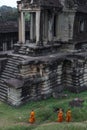 Little Buddhist monks, Angkor Wat, Siem Reap Cambodia