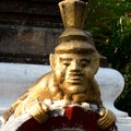 Little buddhist statue. Royalty Free Stock Photo