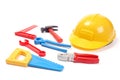Little builder's tools Royalty Free Stock Photo