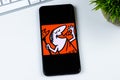 Little Caesars app logo on a smartphone screen.