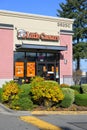 Little Caesars pizza restaurant with sign during day